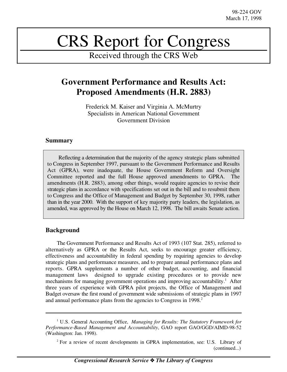 [19980317]98-224GOV_政府绩效和结果法案：拟议修正案（H.R.2883).pdf_第1页