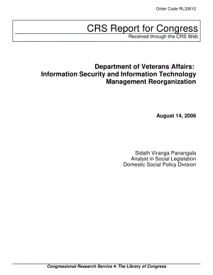[20060814]RL33612_退伍军人事务部：信息安全与信息技术管理重组.pdf