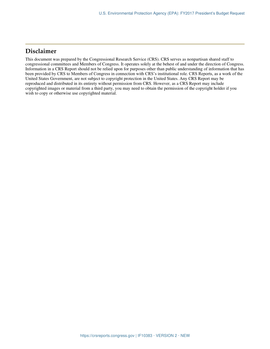 [20160406]IF10383_美国环境保护局（EPA）：2017财年总裁预算申请.pdf_第3页