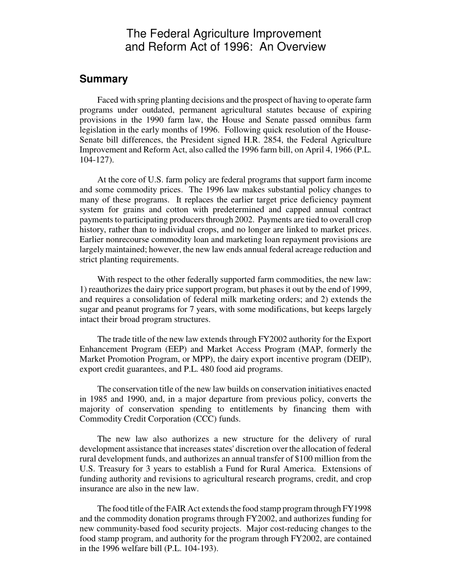[19970106]97-69_1996年《联邦农业改善和改革法案》：概述.pdf_第3页