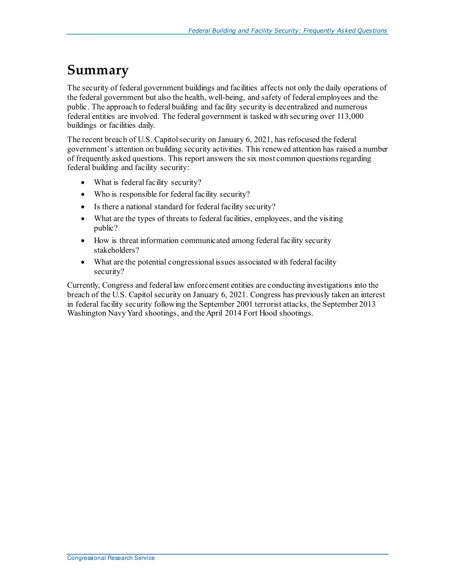 [20210127]R43570_联邦建筑和设施安全：常见问题解答.pdf_第2页