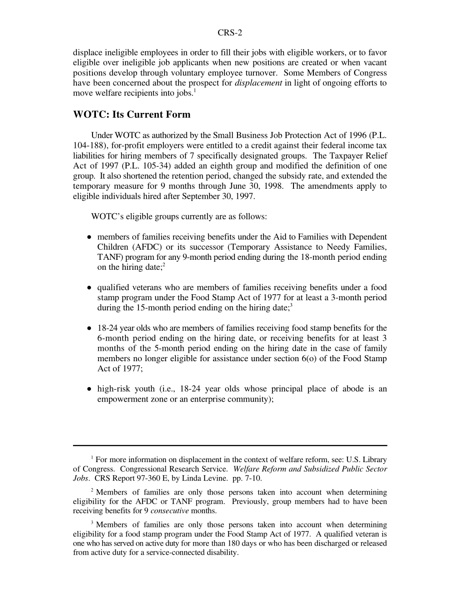 [19980514]97-540E_就业机会税收抵免和第105届国会.pdf_第2页