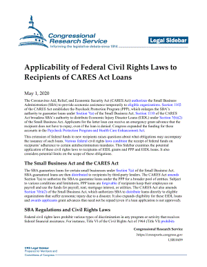 [20200501]LSB10459_联邦民权法对《关怀法案》贷款接受者的适用性 .pdf