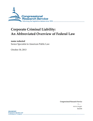 [20131030]R43294_公司刑事责任：联邦法律简略概述.pdf