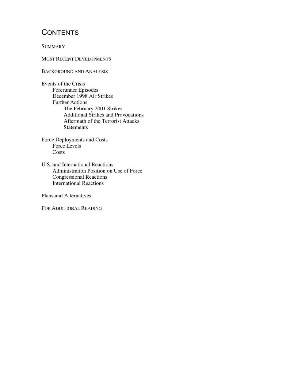 [20021016]IB94049_伊拉克：过去和最近与美国的军事对抗.pdf_第2页