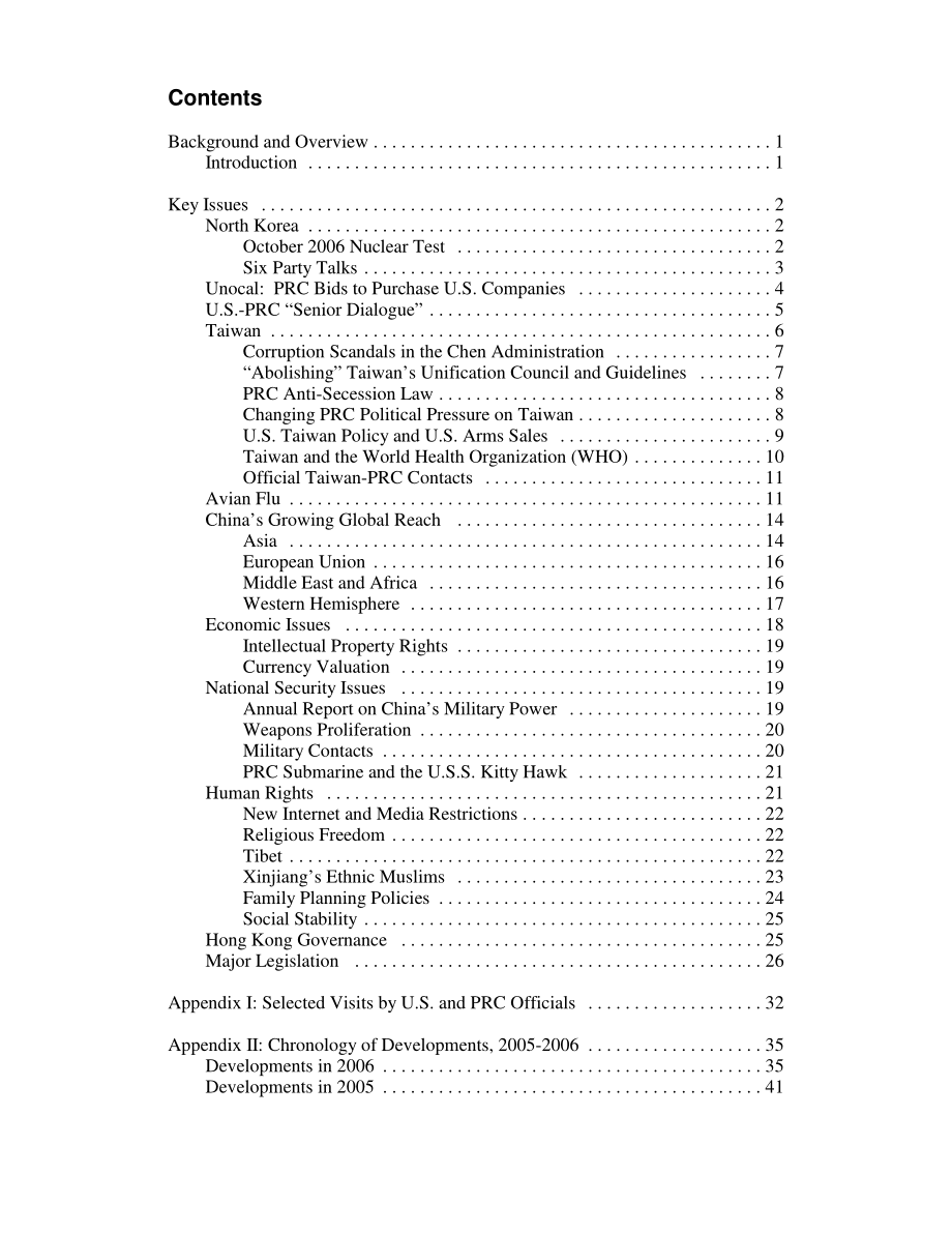 [20061231]RL32804_第109届国会中的中美关系.pdf_第3页