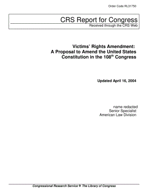 [20040416]RL31750_受害者权利修正案：第108届国会修改美国宪法的提案.pdf
