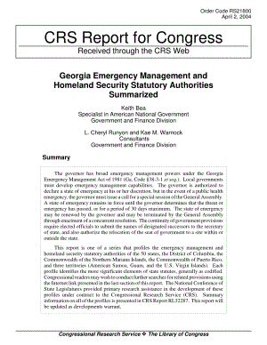 [20040402]RS21800_格鲁吉亚应急管理和国土安全法定机构总结.pdf