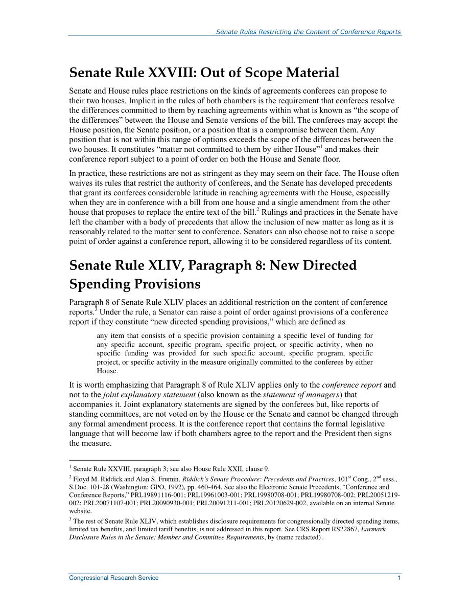 [20171127]RS22733_限制会议报告内容的参议院规则.pdf_第3页