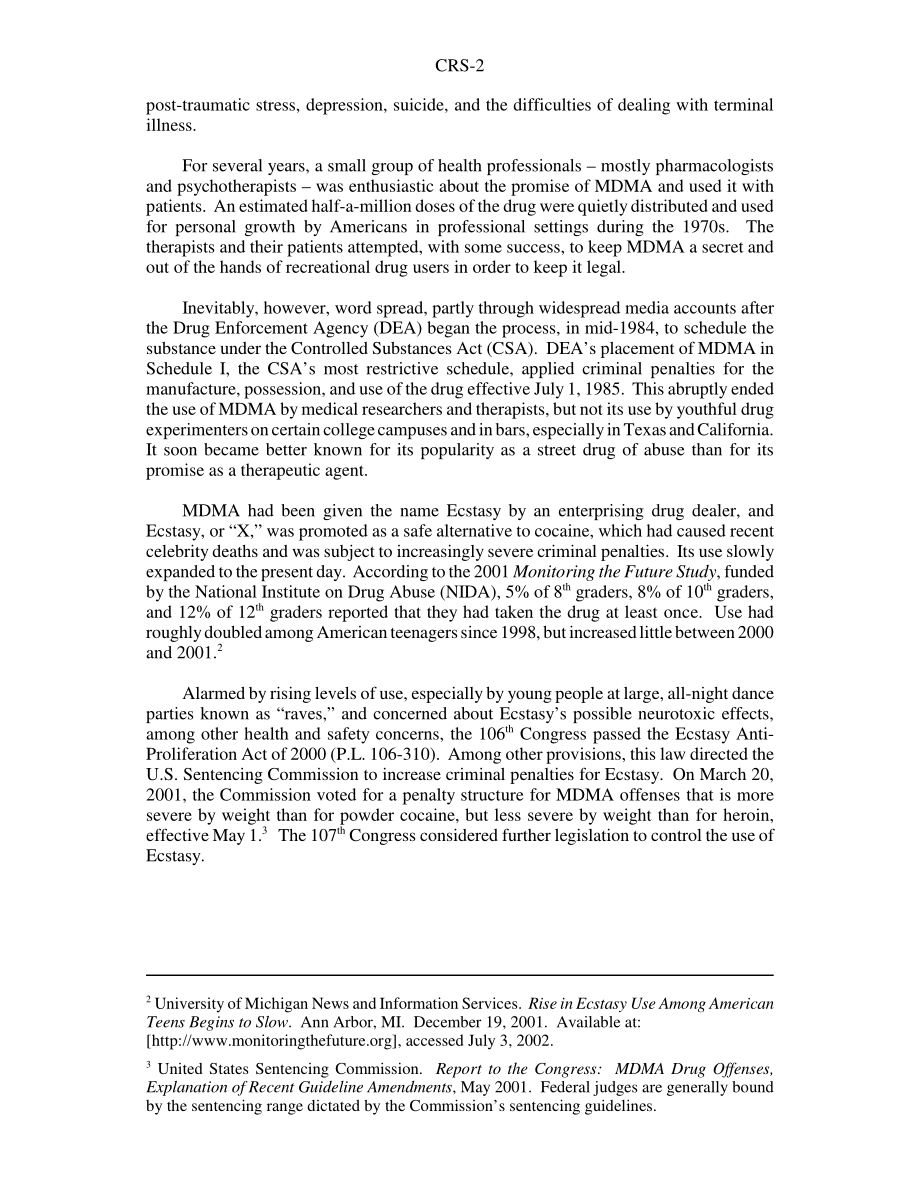 [20030122]RS21108_摇头丸：第107届国会控制MDMA的立法提案.pdf_第2页