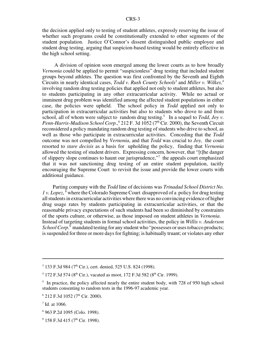 [20020715]RS21082_学生药物检测：宪法问题.pdf_第3页