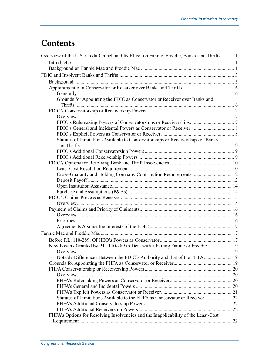 [20090430]RL34657_金融机构破产：联邦政府对房利美、房地美和存款机构的监管.pdf_第3页