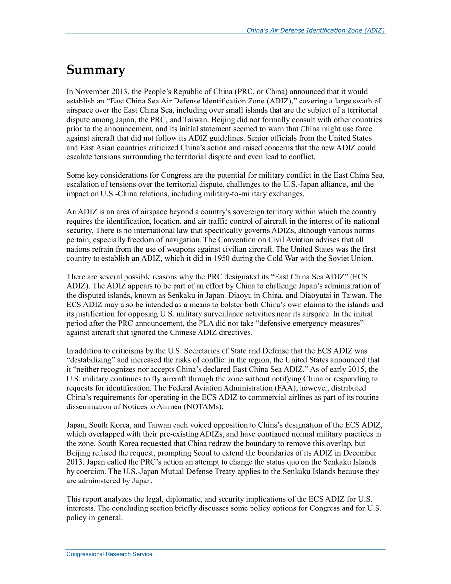 [20150130]R43894_中国防空识别区（ADIZ）.pdf_第2页