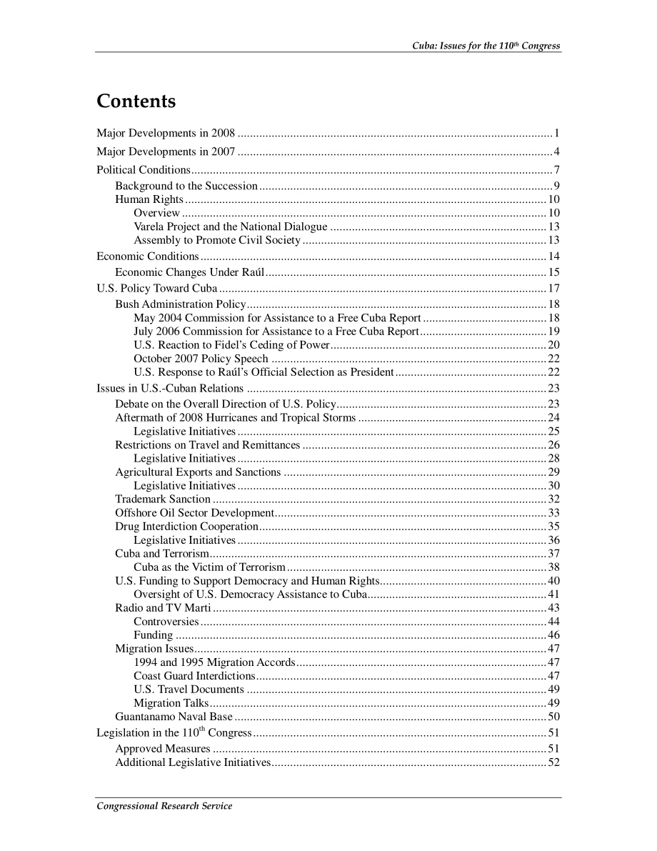 [20090110]RL33819_古巴：第110届大会议题.pdf_第3页