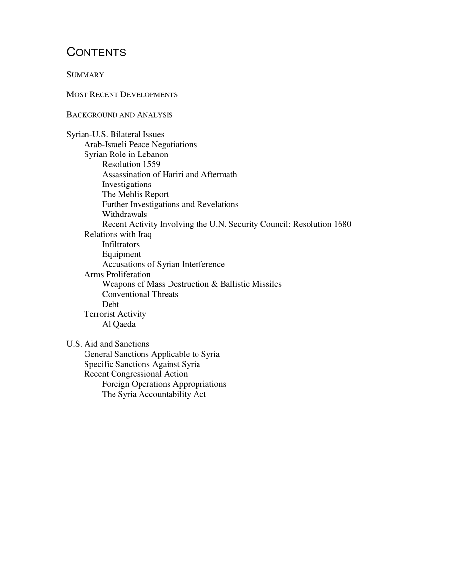 [20060606]IB92075_叙利亚：美国关系和双边问题.pdf_第2页