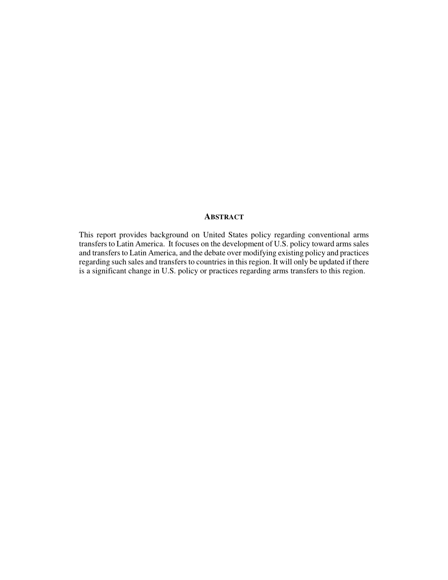 [19970805]97-512_向拉丁美洲转让常规武器：美国政策.pdf_第2页