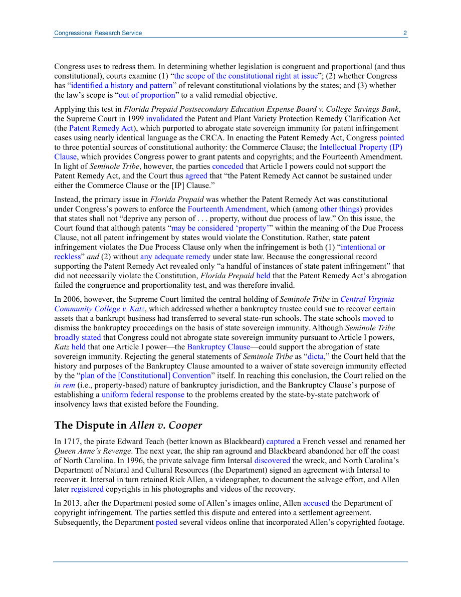 [20200515]LSB10465_版权和国家主权豁免：艾伦诉库珀案判决.pdf_第2页