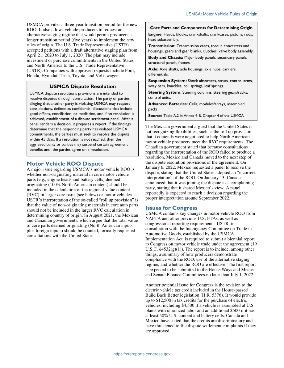 [20220421]IF12082_USMCA：机动车原产地规则.pdf_第2页