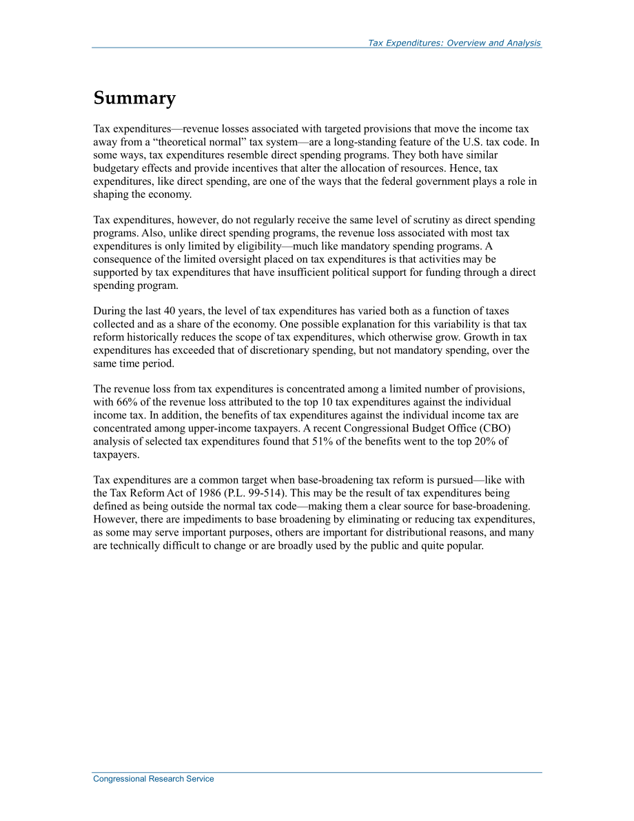[20150430]R44012_税收支出：概述和分析.pdf_第2页
