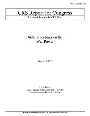 [19990818]RL30282_关于战争权力的司法裁决.pdf