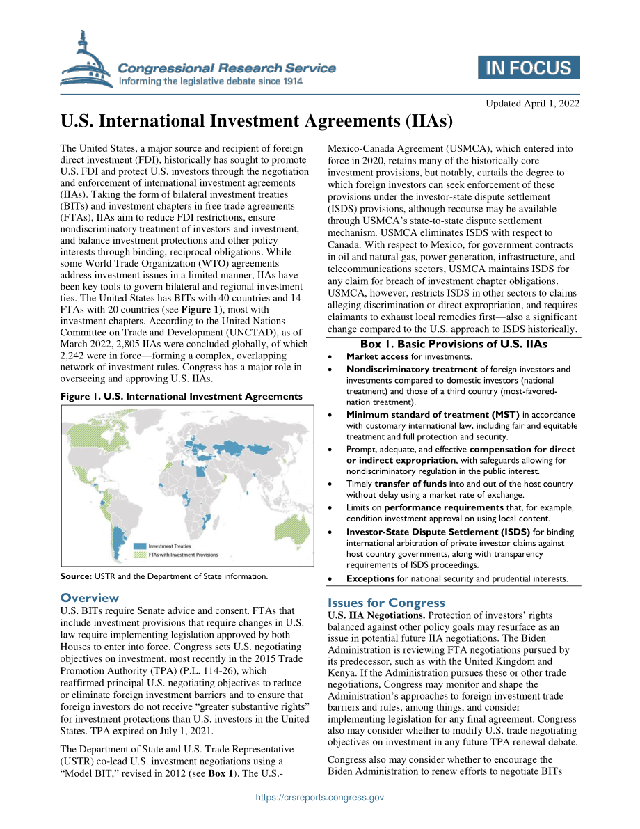 [20220401]IF10052_美国国际投资协议（IIA） .pdf_第1页