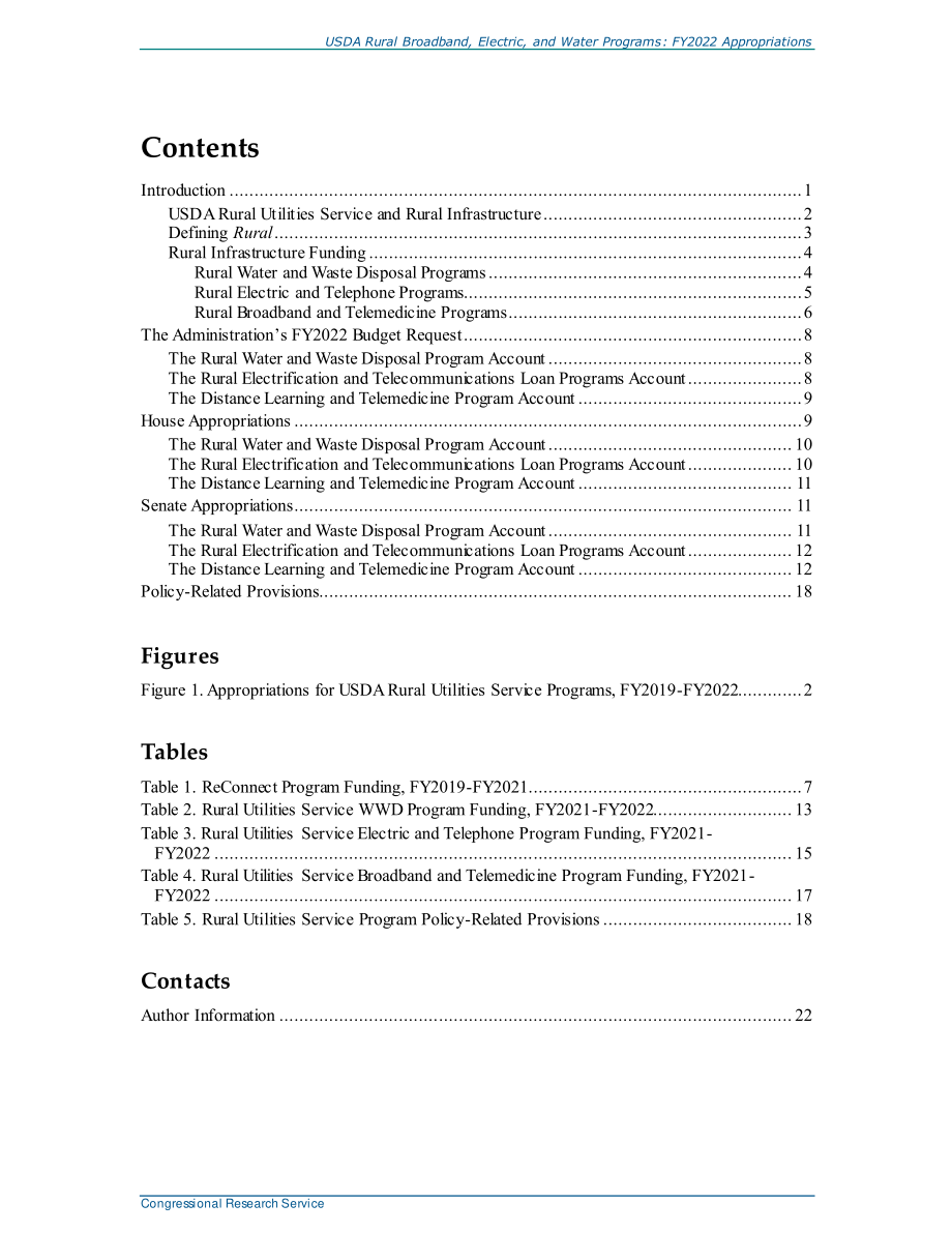 [20210916]R46912_美国农业部农村宽带、电力和水项目：2022财年拨款.pdf_第3页