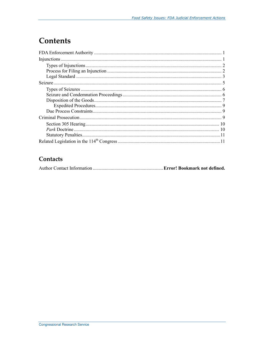 [20150303]R43927_食品安全问题：FDA司法执法行动.pdf_第3页