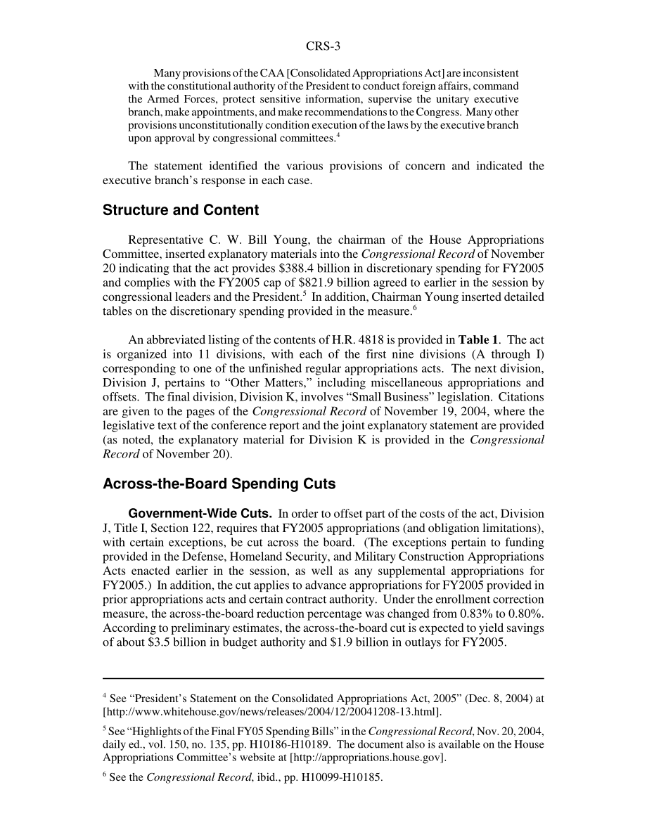 [20041227]RS21983_2005财年综合拨款法：参考指南.pdf_第3页
