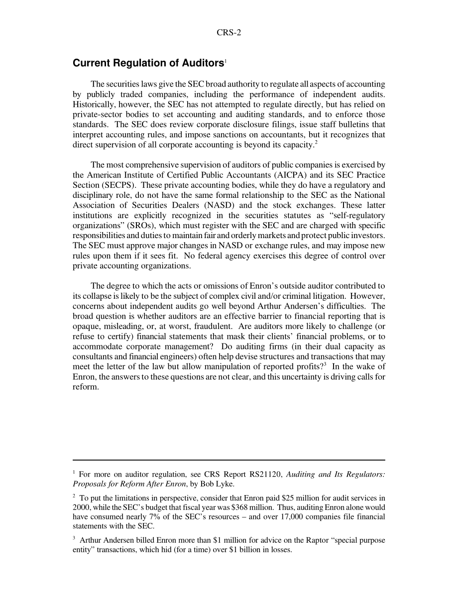 [20020418]RS21173_审计师监督：新监管机构提案.pdf_第2页