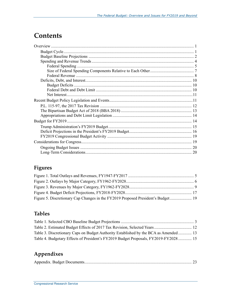 [20180522]R45202_联邦预算：2019财年及以后的概述和问题.pdf_第3页