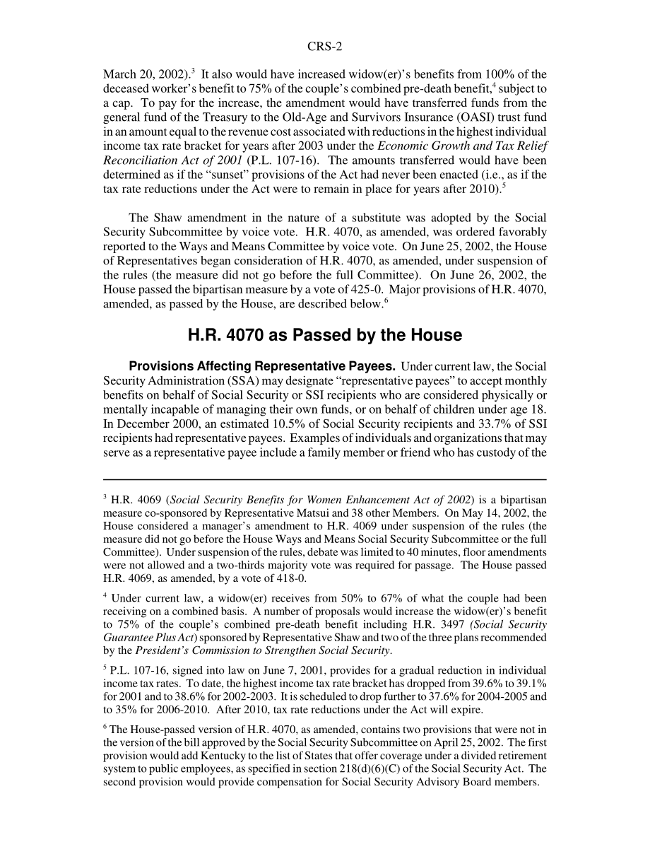 [20021125]RS21225_2002年《社会保障计划保护法》（H.R.4070).pdf_第2页