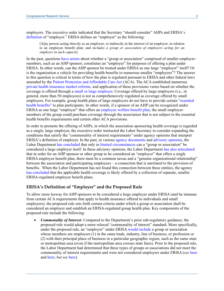 [20180209]LSB10078_协会健康计划：劳工部拟议规则的一些关键方面.pdf_第2页