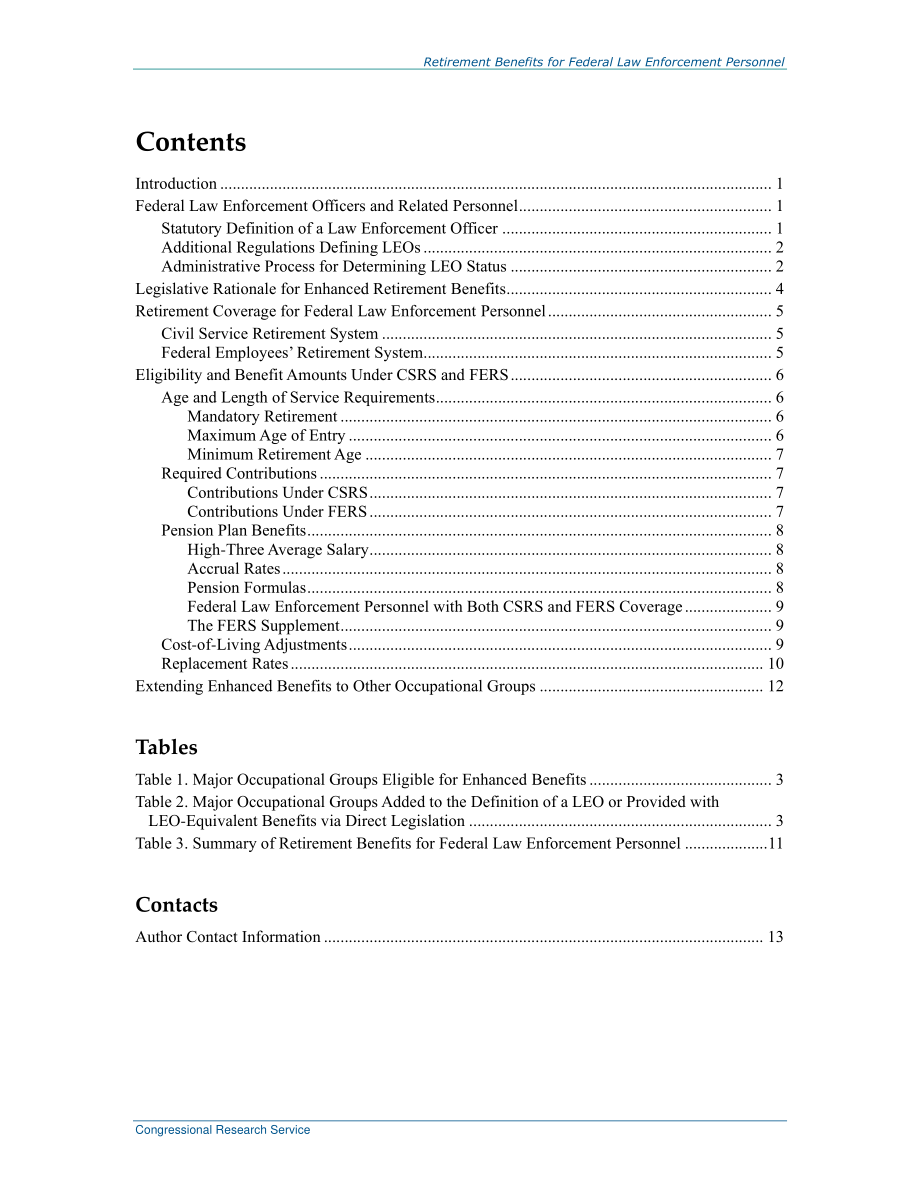[20170905]R42631_联邦执法人员的退休福利.pdf_第3页