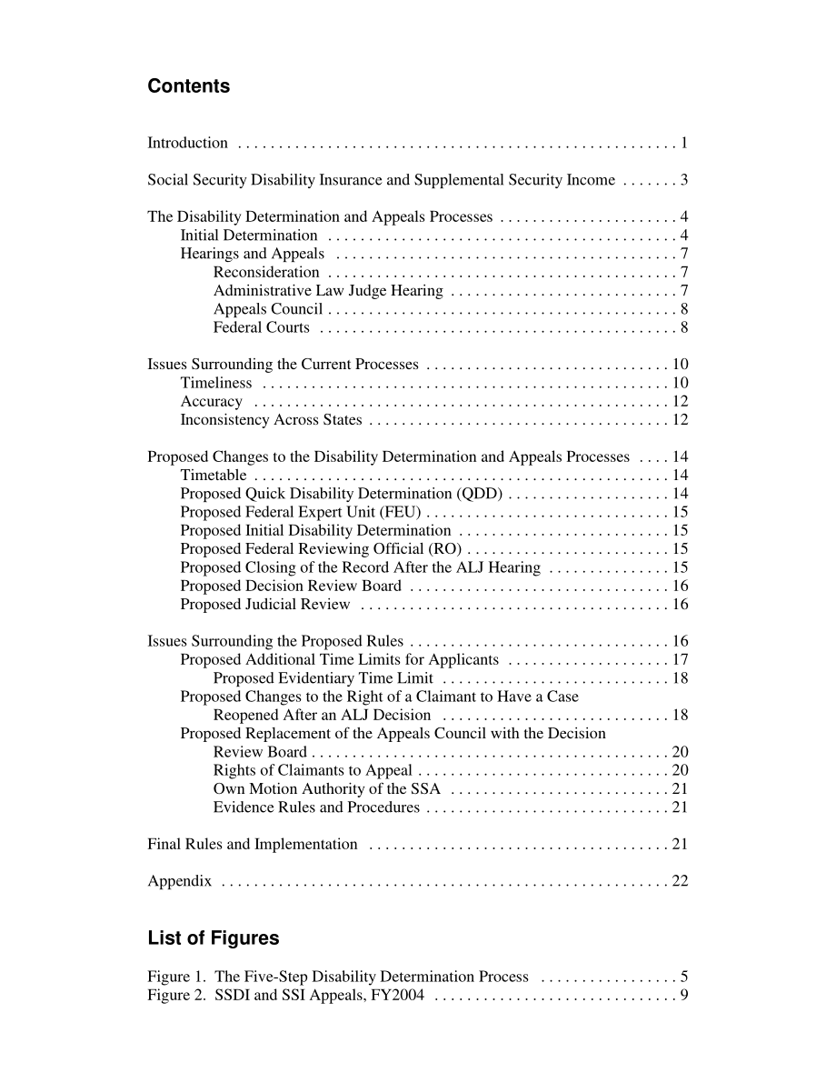 [20060424]RL33179_社会保障残疾保险（SSDI）和补充保障收入（SSI）：残疾认定和申诉程序的拟议变更.pdf_第3页