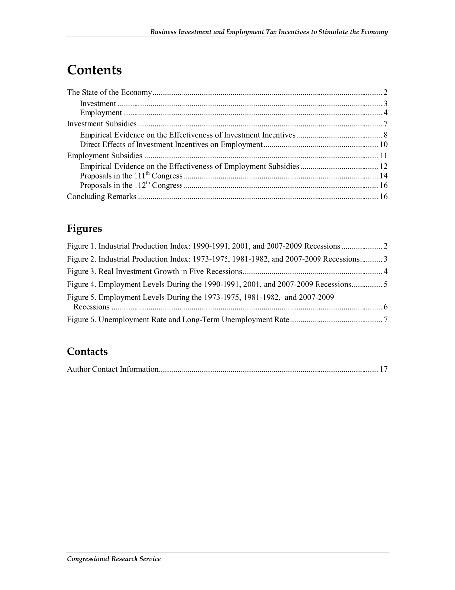 [20130125]R41034_刺激经济的企业投资和就业税收优惠.pdf_第3页