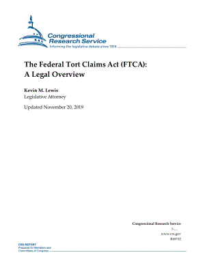 [20191120]R45732_《联邦侵权索赔法》（FTCA）：法律概述.pdf