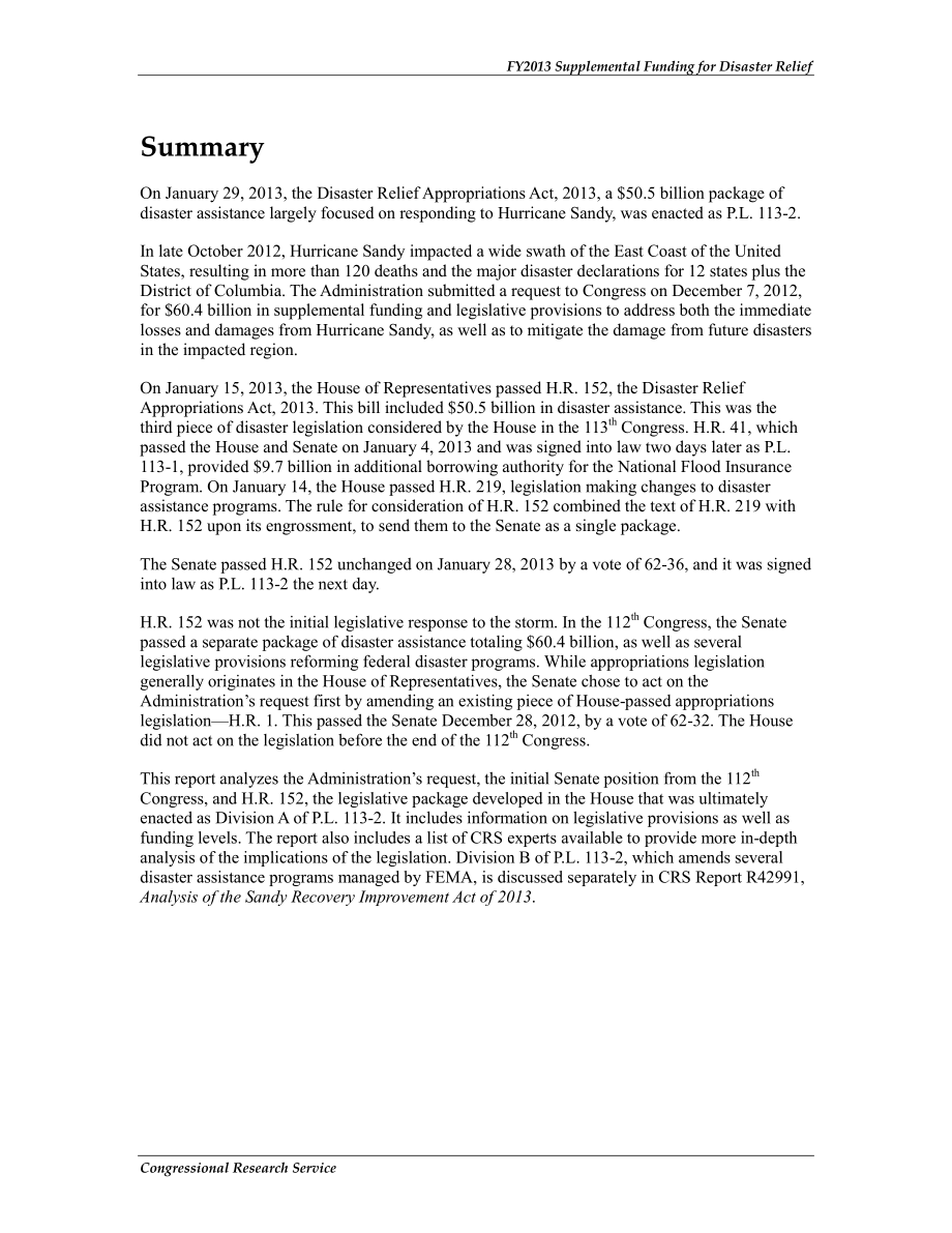 [20130219]R42869_2013财年救灾补充资金.pdf_第2页