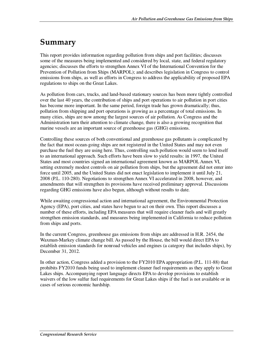 [20091223]RL34548_船舶的空气污染和温室气体排放.pdf_第2页