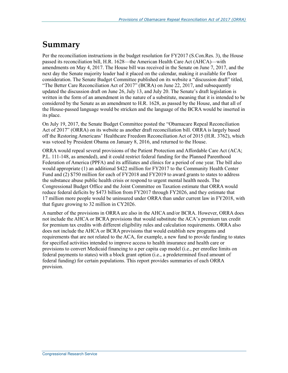 [20170724]R44903_《2017年奥巴马医改废除和解法案》（ORRA）的规定.pdf_第2页