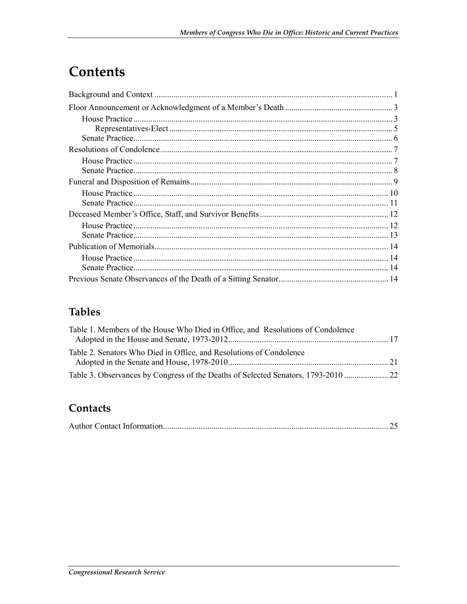 [20120425]RL34347_死于公职的国会议员：历史和当前做法.pdf_第3页