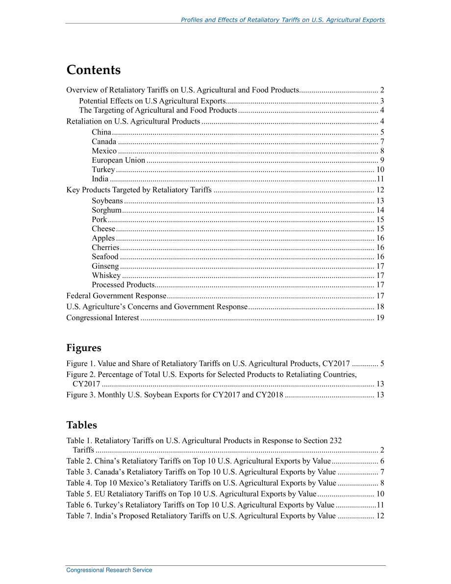 [20181231]R45448_报复性关税对美国农产品出口的概况和影响.pdf_第3页