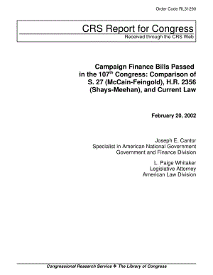 [20020220]RL31290_第107届国会通过的竞选融资法案：比较S.27（麦凯恩·芬戈尔德）H.R.2356（Shays Meehan）和现行法律.pdf