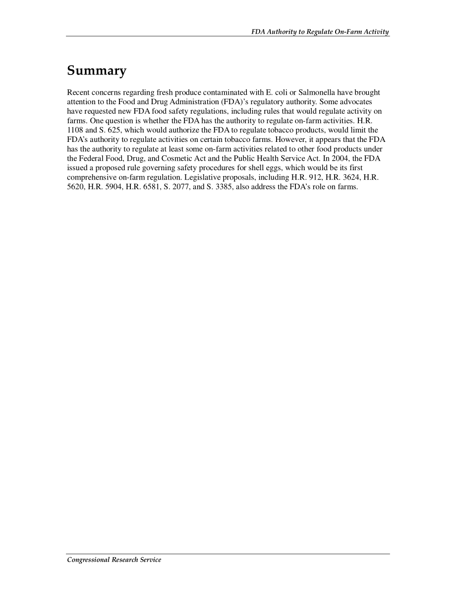 [20080814]RS22939_FDA监管农场活动的权力.pdf_第2页