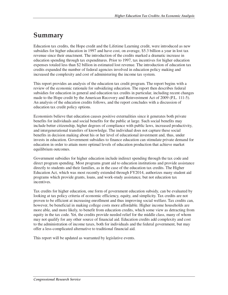 [20090304]RL32507_高等教育税收抵免：经济分析.pdf_第2页