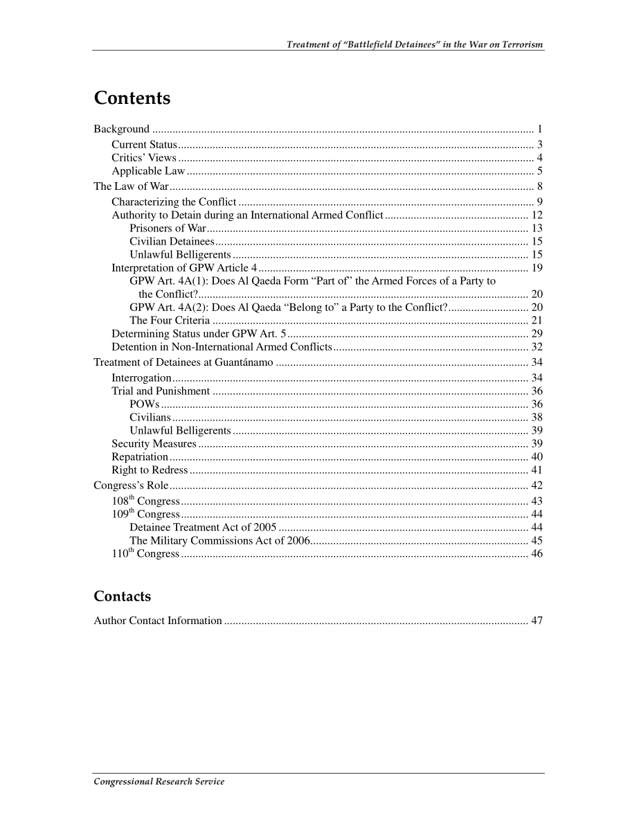 [20070123]RL31367_反恐战争中“战场被拘留者”的待遇.pdf_第3页