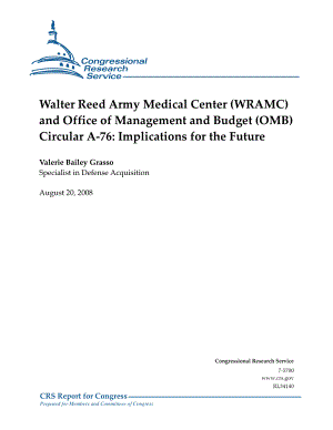 [20080820]RL34140_Walter Reed陆军医疗中心（WRAMC）和管理和预算办公室（OMB）通告A-76：对未来的影响.pdf