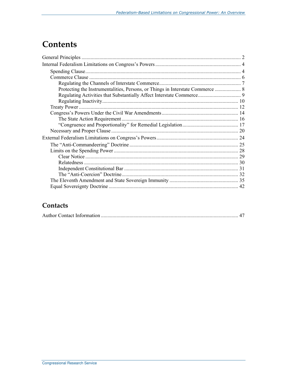 [20180927]R45323_基于联邦制的国会权力限制：概述.pdf_第3页