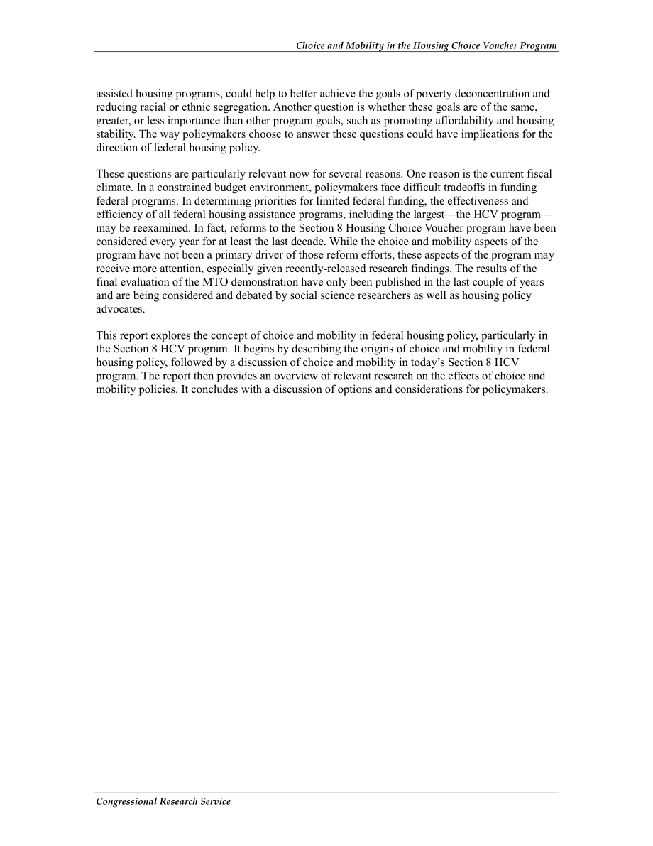 [20121121]R42832_住房选择券计划中的选择和流动性：审查研究结果和政策制定者的考虑因素.pdf_第3页