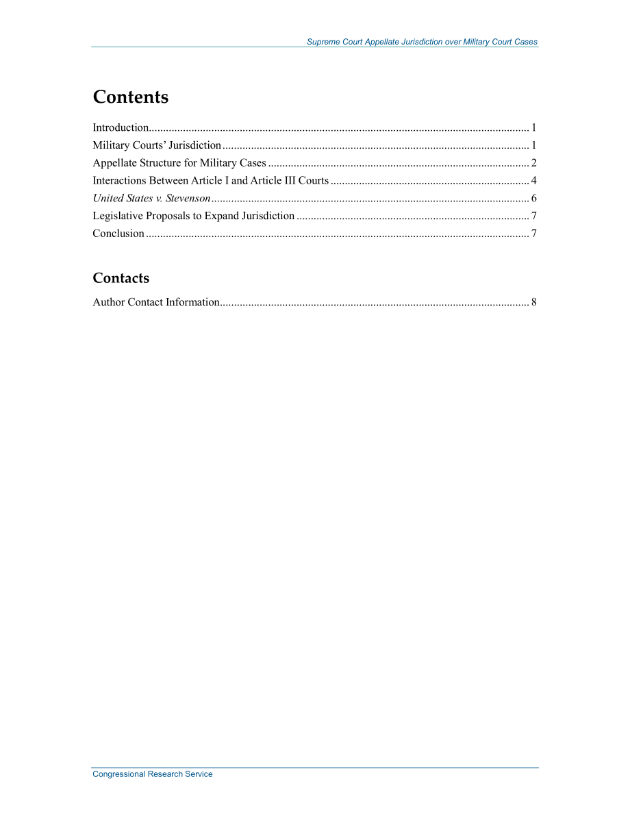 [20110330]RL34697_最高法院对军事法院案件的上诉管辖权.pdf_第3页