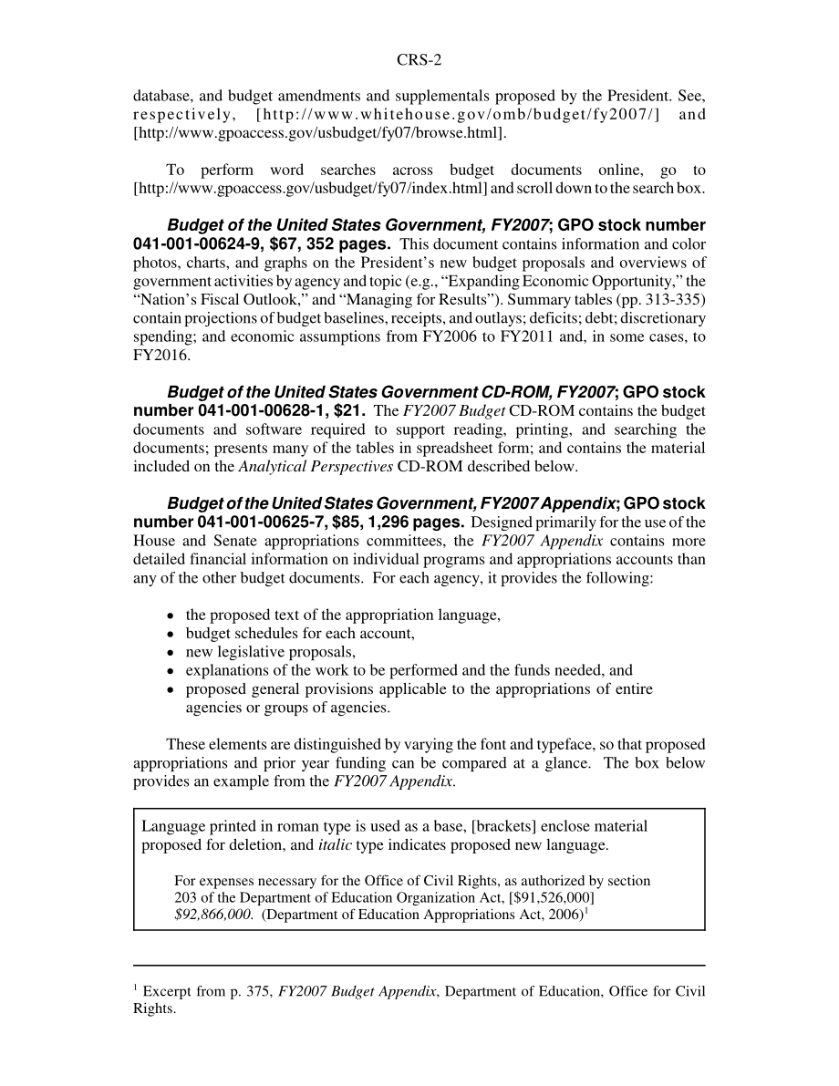 [20060914]RS22390_2007财年预算文件：互联网接入和GPO可用性.pdf_第2页